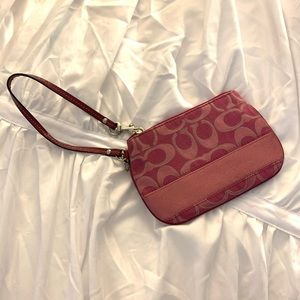 Coach wristlet